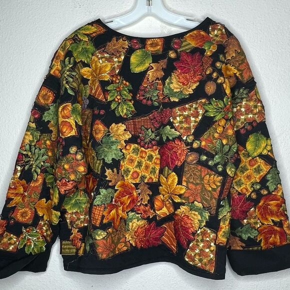 Vintage Fall Repurposed Jacket‎ - Picture 4 of 7